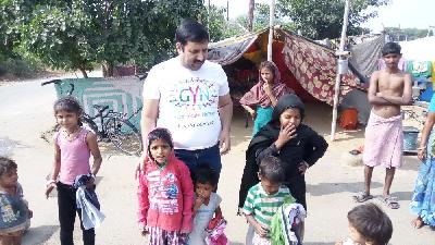 #1 Cloth Distribution to kids