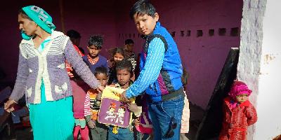 #1 School Bag Distribution